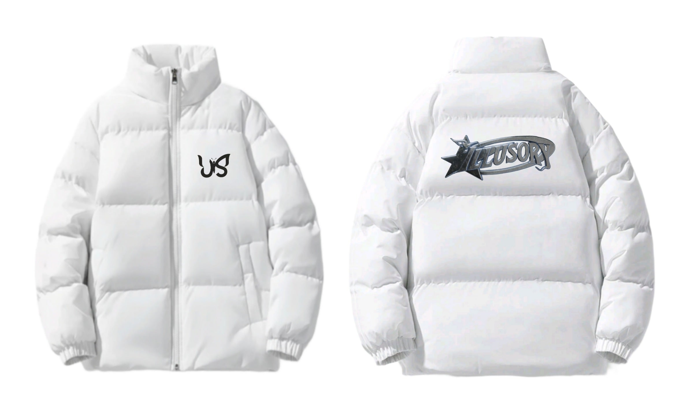 ILLUSORY PUFFER / WHITE