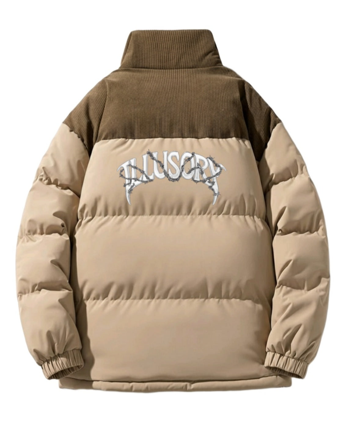 ILLUSORY CHAINS PUFFER