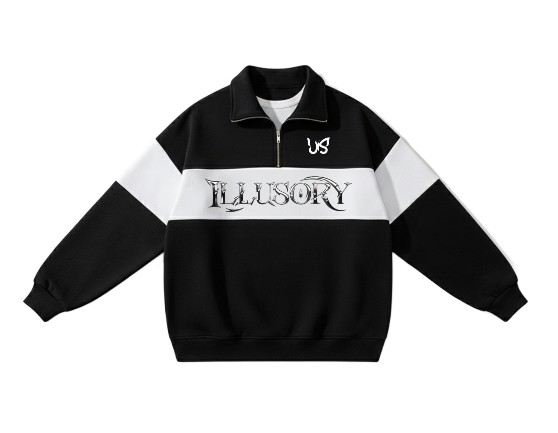 ILLUSORY ZIP HOODIE