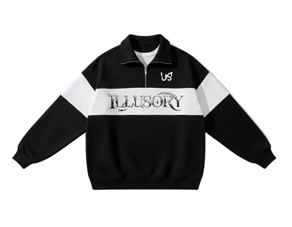 ILLUSORY ZIP HOODIE
