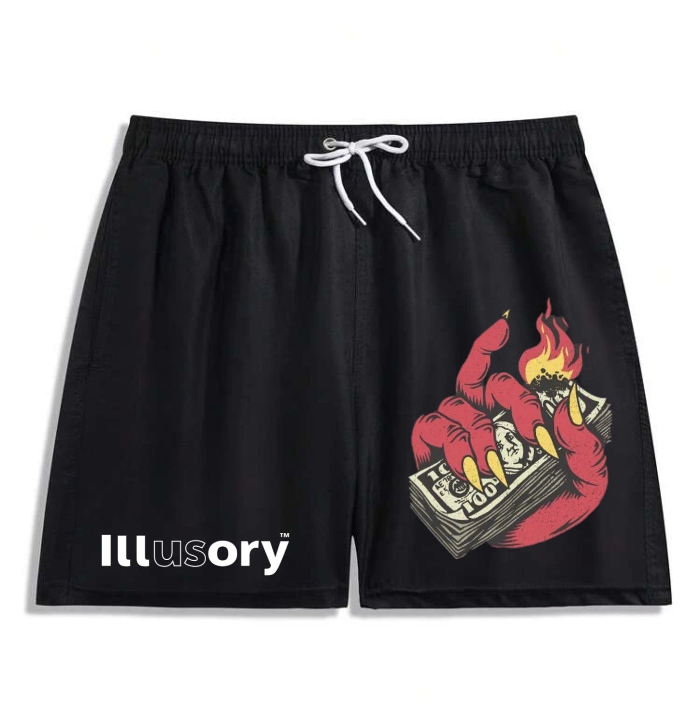 "FAKE MONEY" SHORTS
