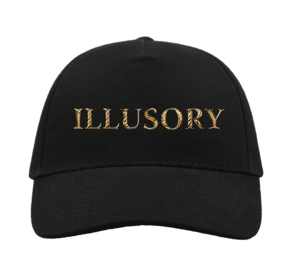 ILLUSORY GOLD LOGO HAT