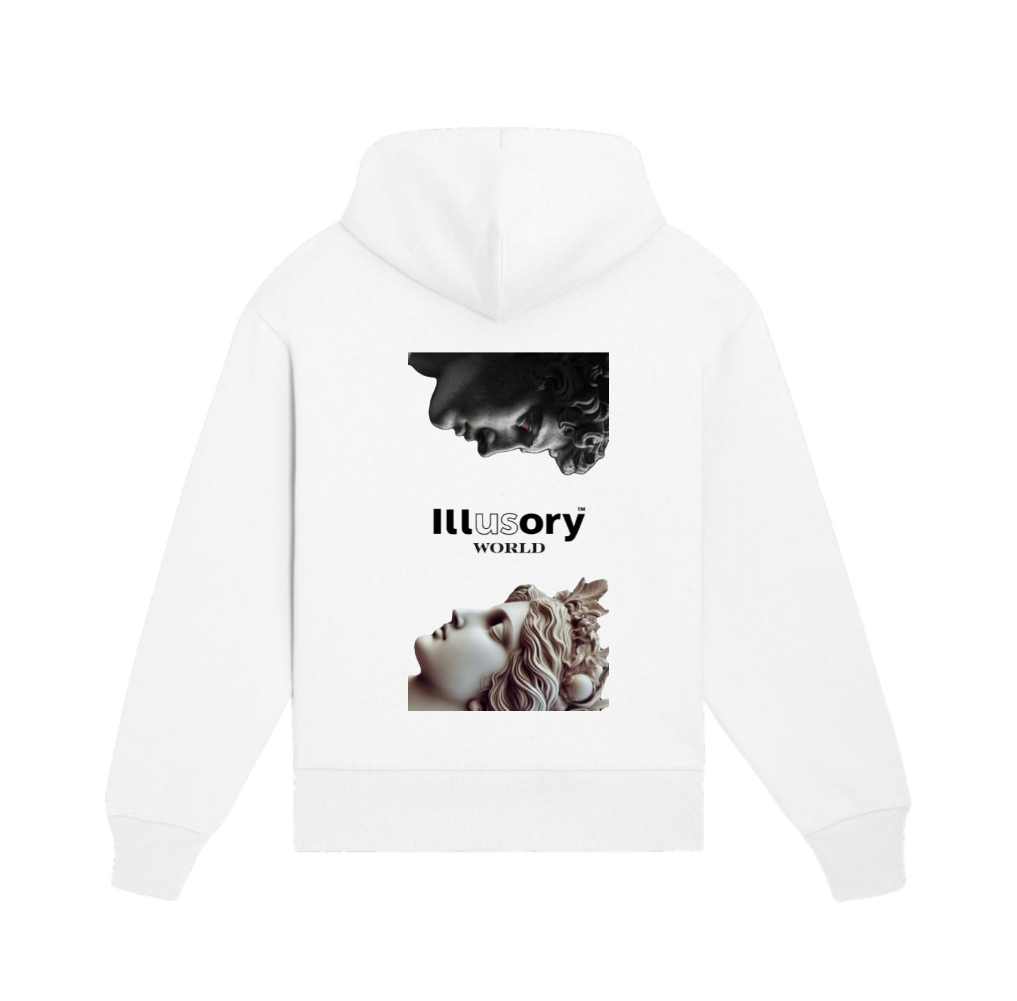 ILLUSORY WORLD HOODIE WHITE