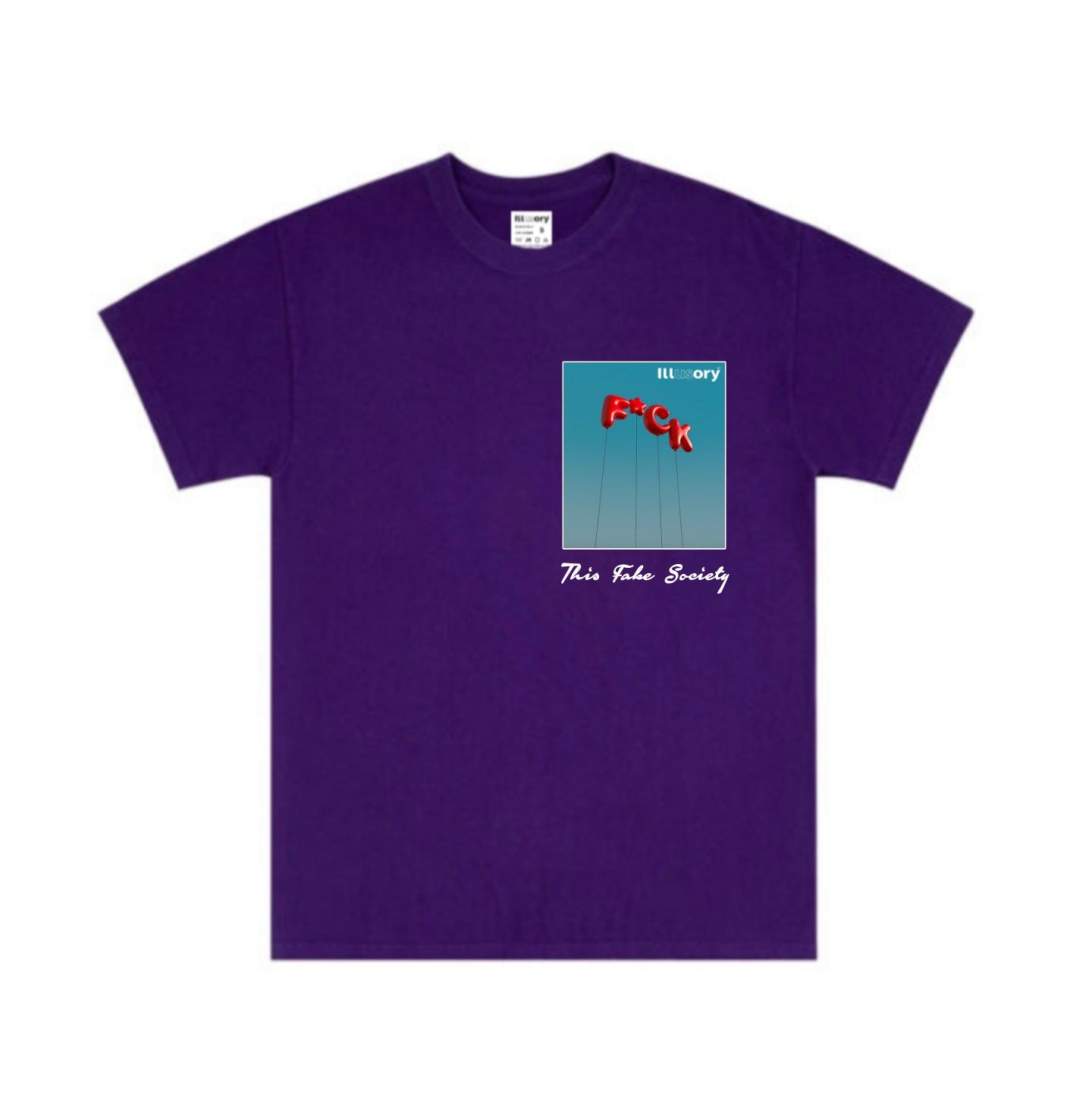 FVCK SOCIETY TEE / PURPLE