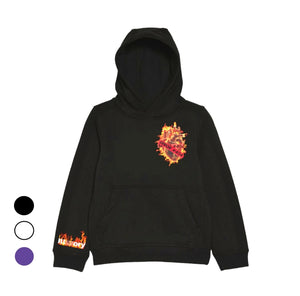 "BURNING HEART" HOODIE