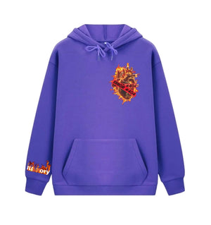 "BURNING HEART" HOODIE