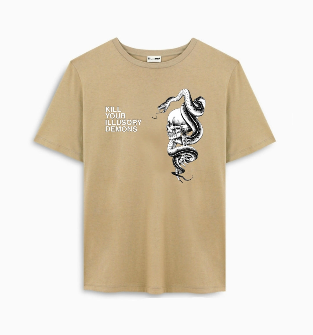 "KILL YOUR DEMONS" TEE / SAND