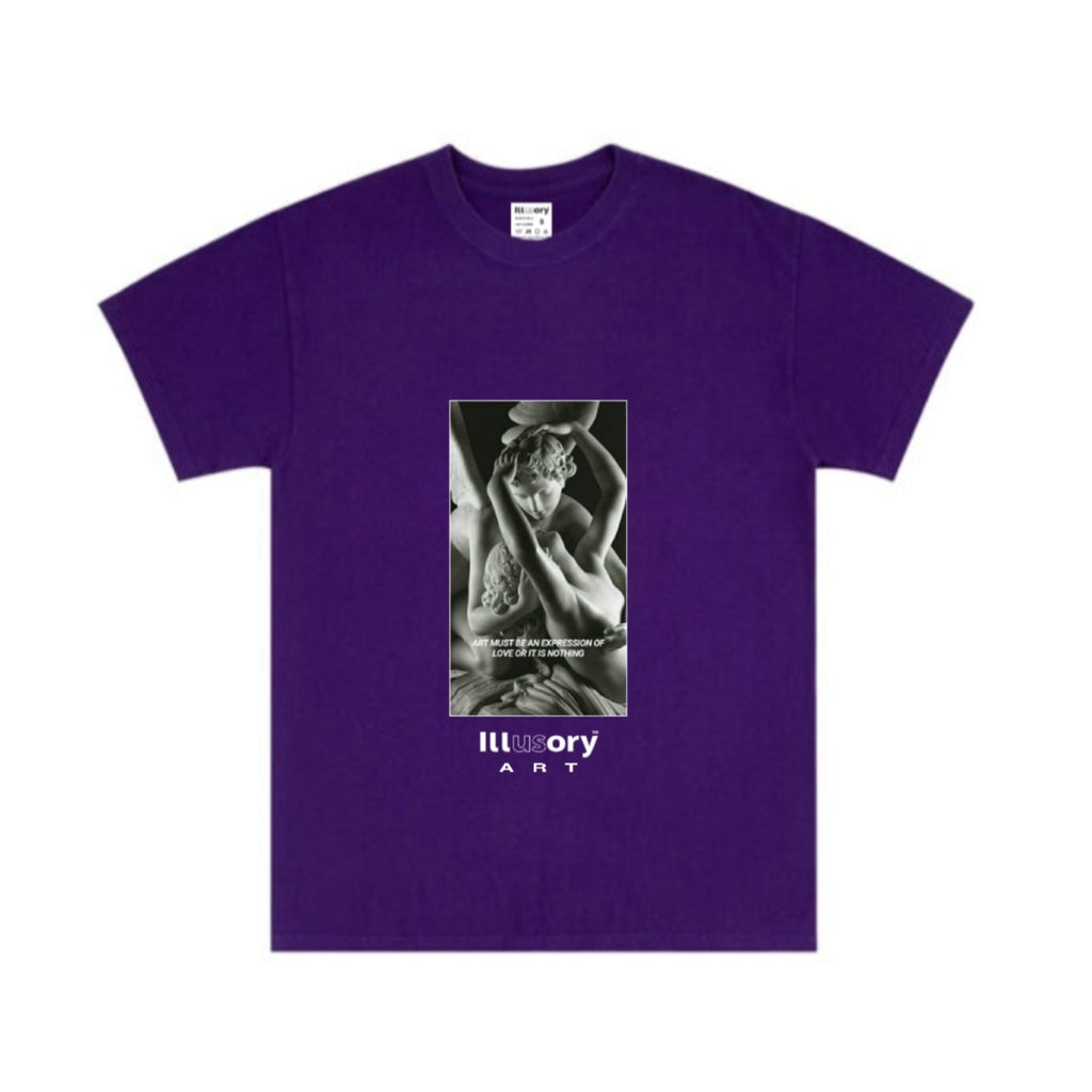 "ART" TEE / PURPLE