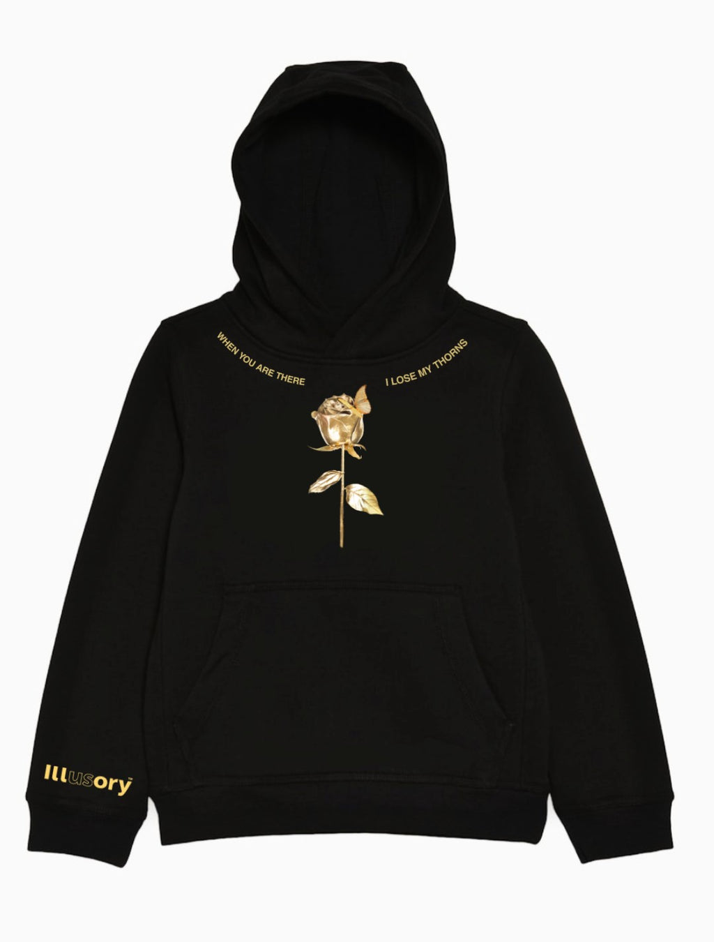 ILLUSORY "PERFECT GOLDEN ROSE" HOODIE