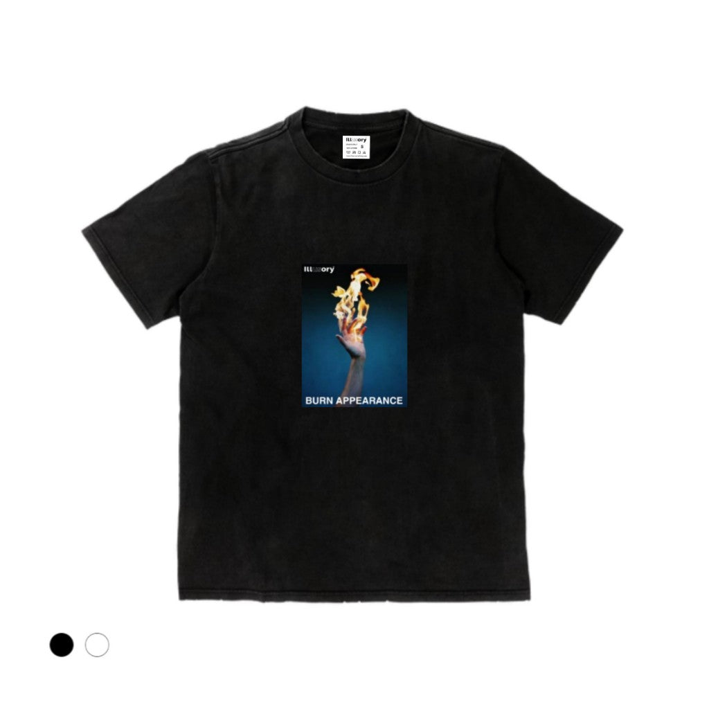 ILLUSORY "BURN APPEARANCE" TEE
